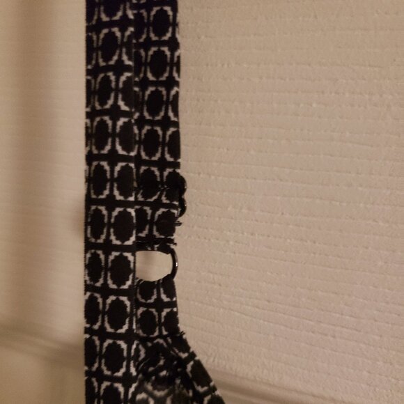 Black and White Dotted Circle Cami Adjustable Strap Camisole Top 3X Worthington - Picture 5 of 7